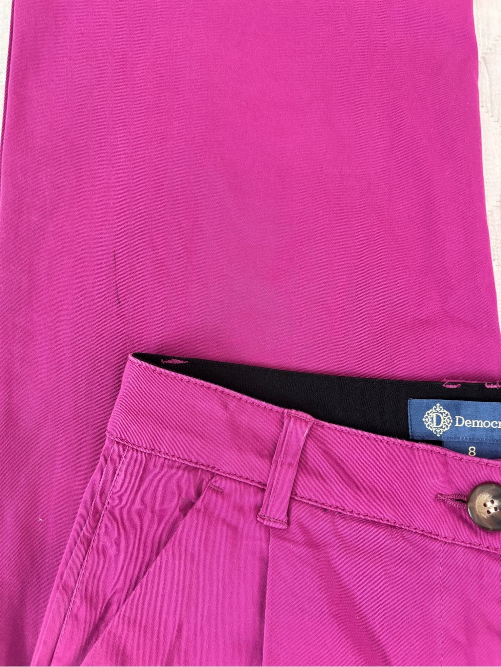 NWT Democracy Ab Solution Skyrise Wide Leg Jeans Sz 8 - - Picture 10 of 10